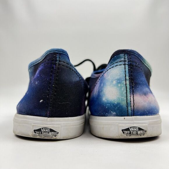 VANS Cosmic Space Galaxy Sneakers Shoes Lace Up Low Rise Unisex Old Skool US 8.5 - Picture 5 of 9